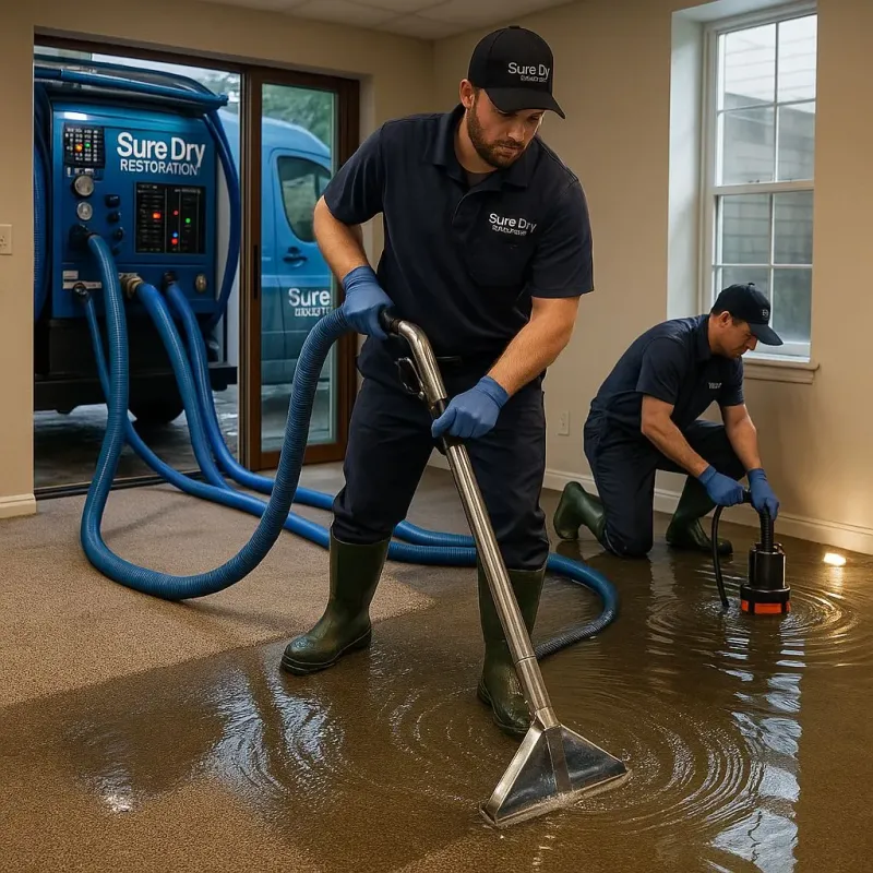 Water Extraction and Removal process in Highland Beach, FL
